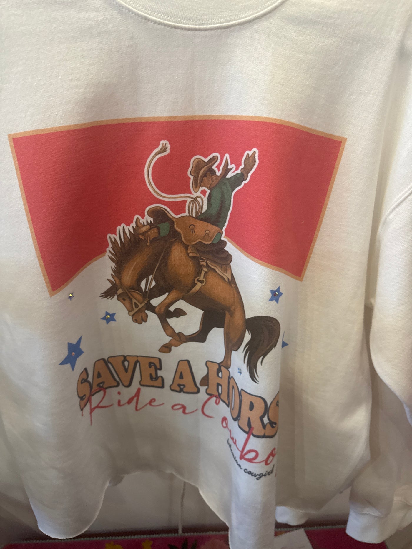 SAVE A HORSE SWEATSHIRT