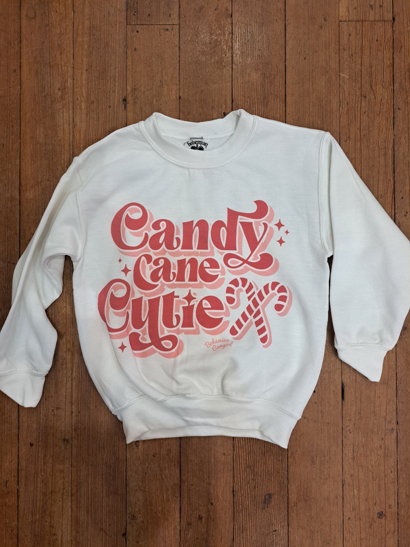 Candy Cane Cutie Sweatshirt Kids