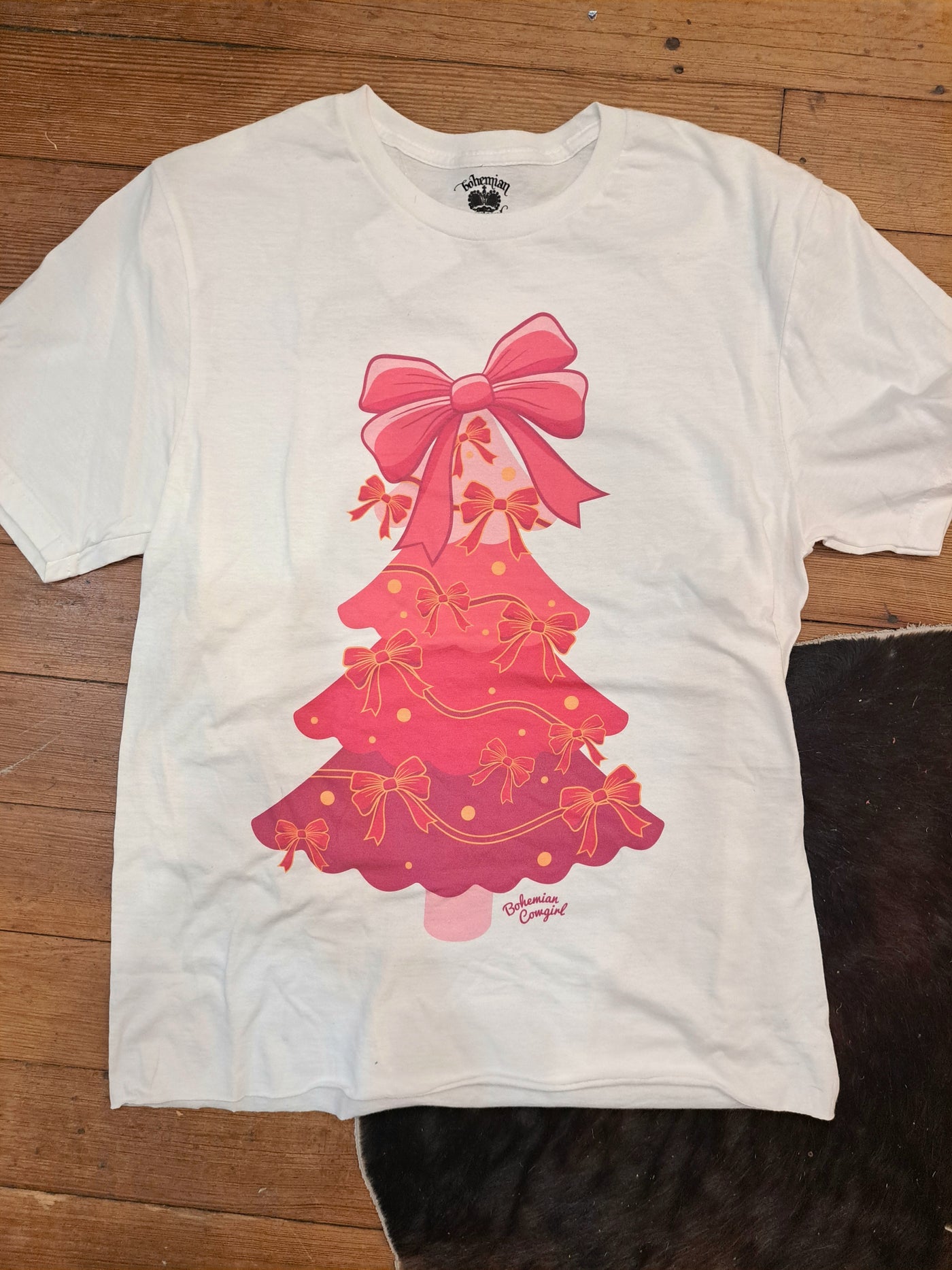 Pink Gradient Tree T-Shirt