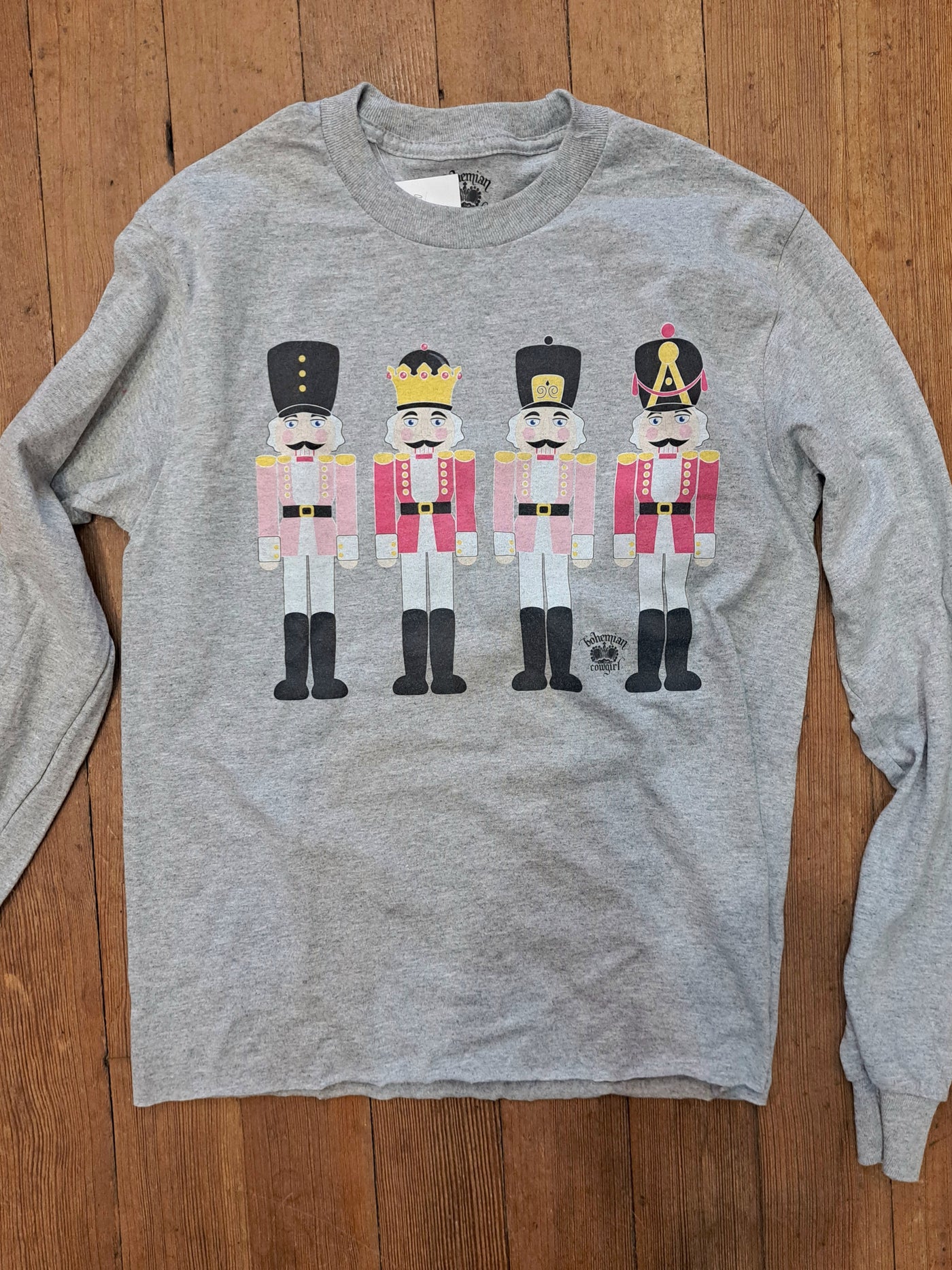 4 Nutcracker Soldiers Long Sleeve