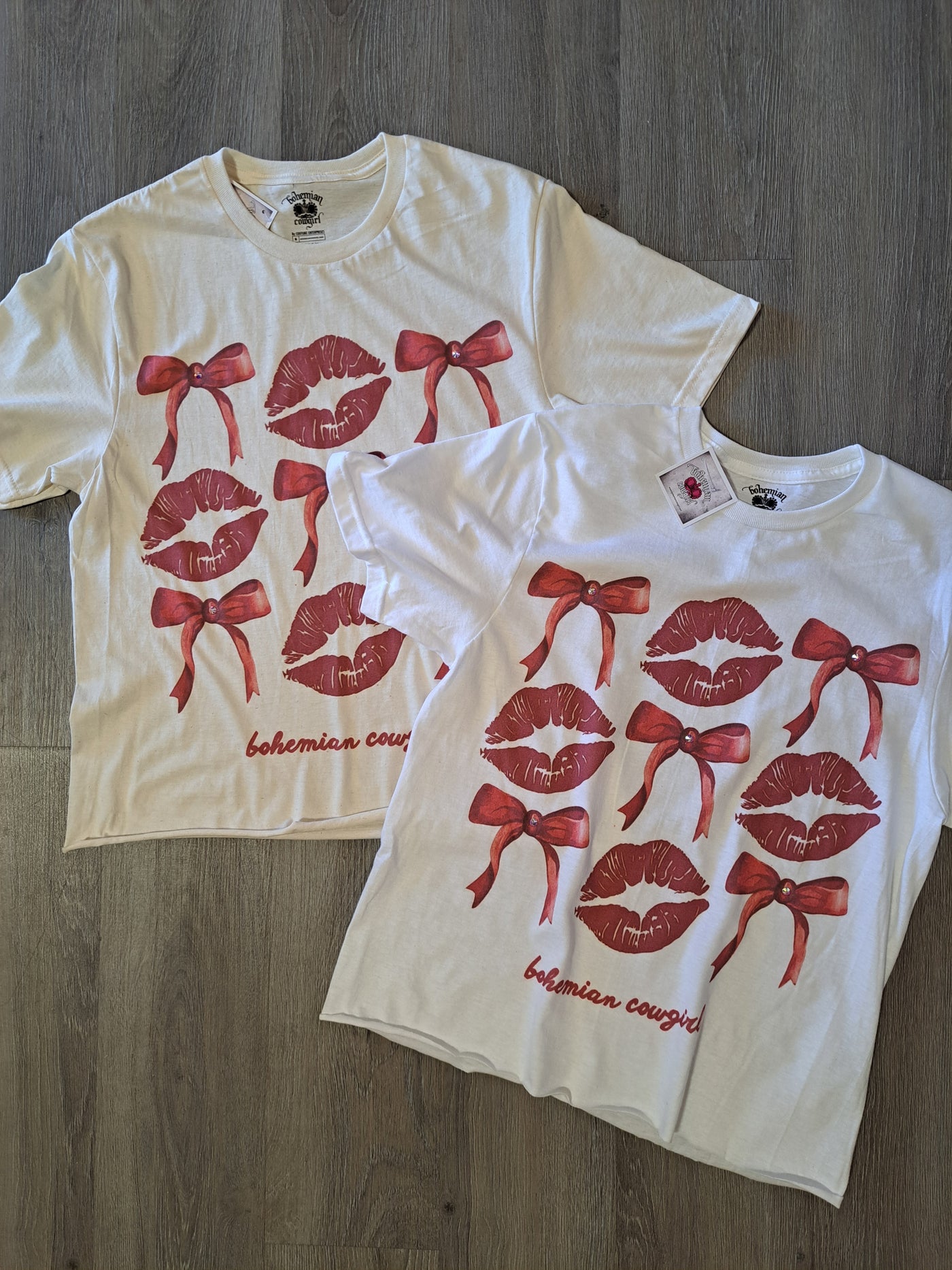 Lips & Bows Valentine's T-Shirt