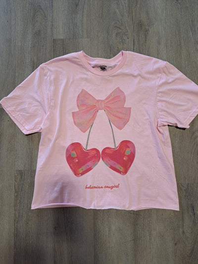 Cherry Hearts Valentine T-Shirt