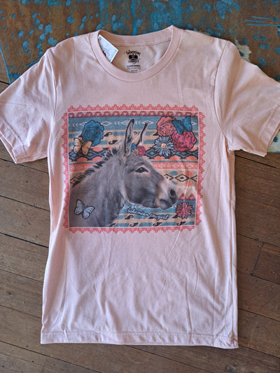 Pastel Boho Donkey T-Shirt