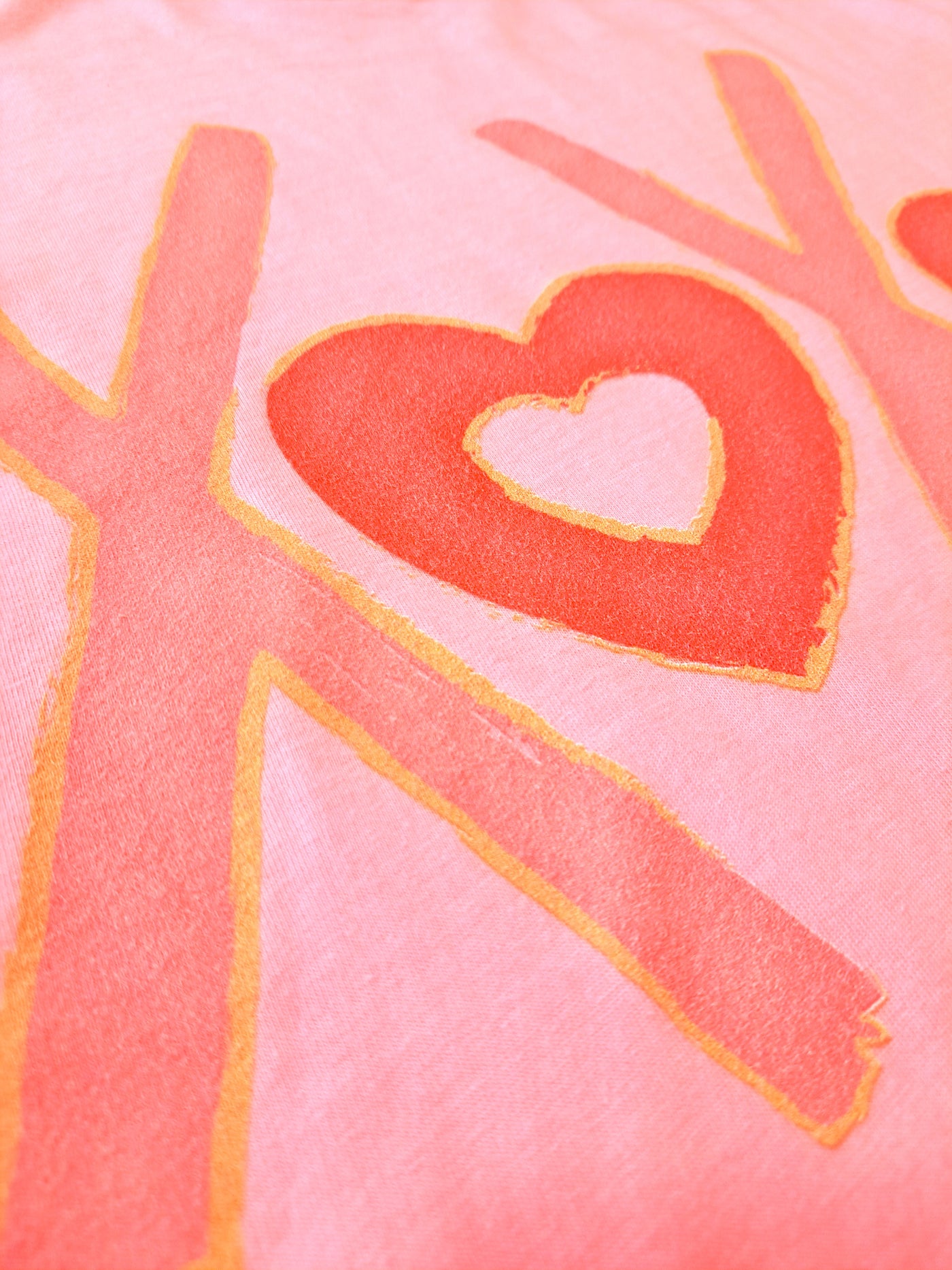 XOXO Hearts Pink Valentine T-Shirt