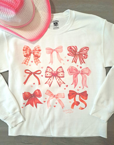 Valentine Bows Galore Sweatshirt