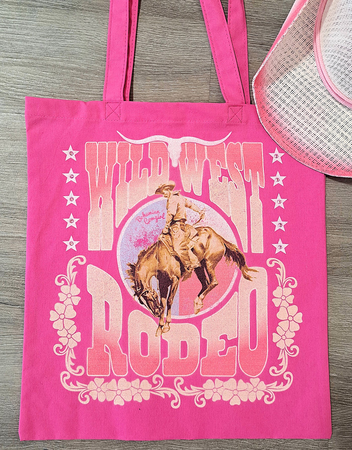 Wild West Rodeo Tote Bag