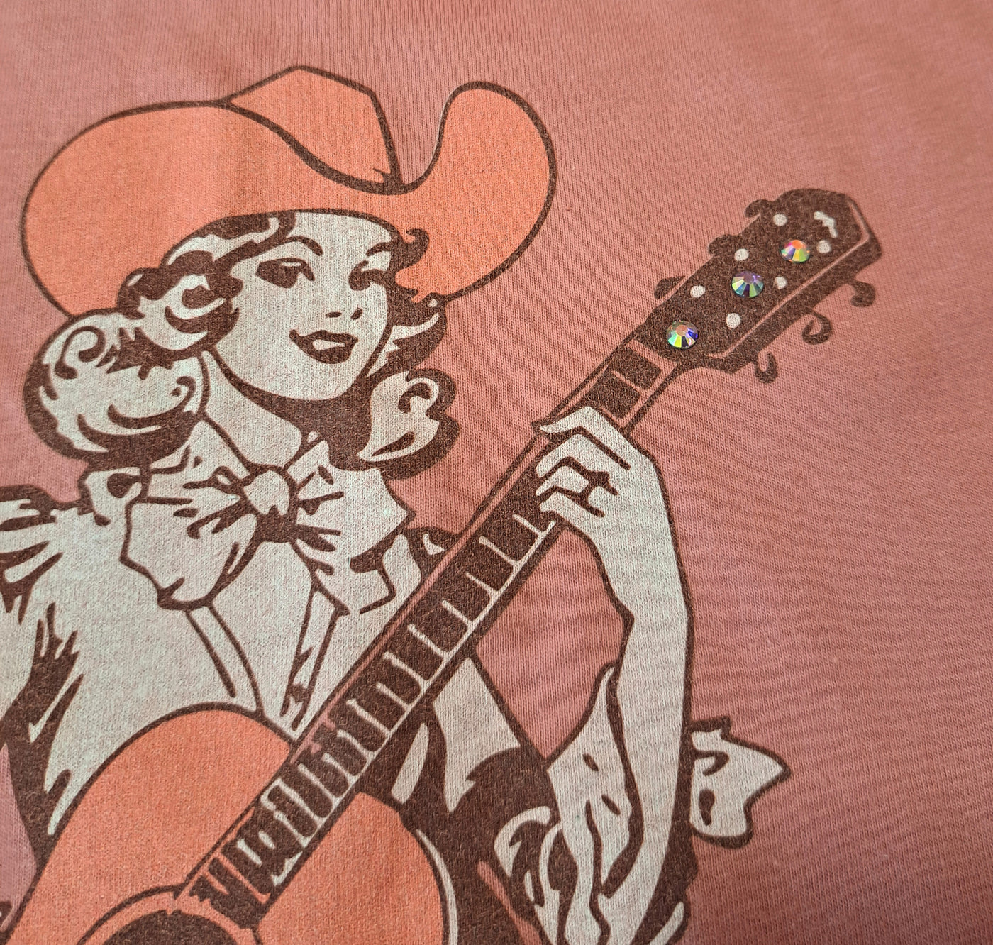 Long Live Cowgirl Pinup T-Shirt