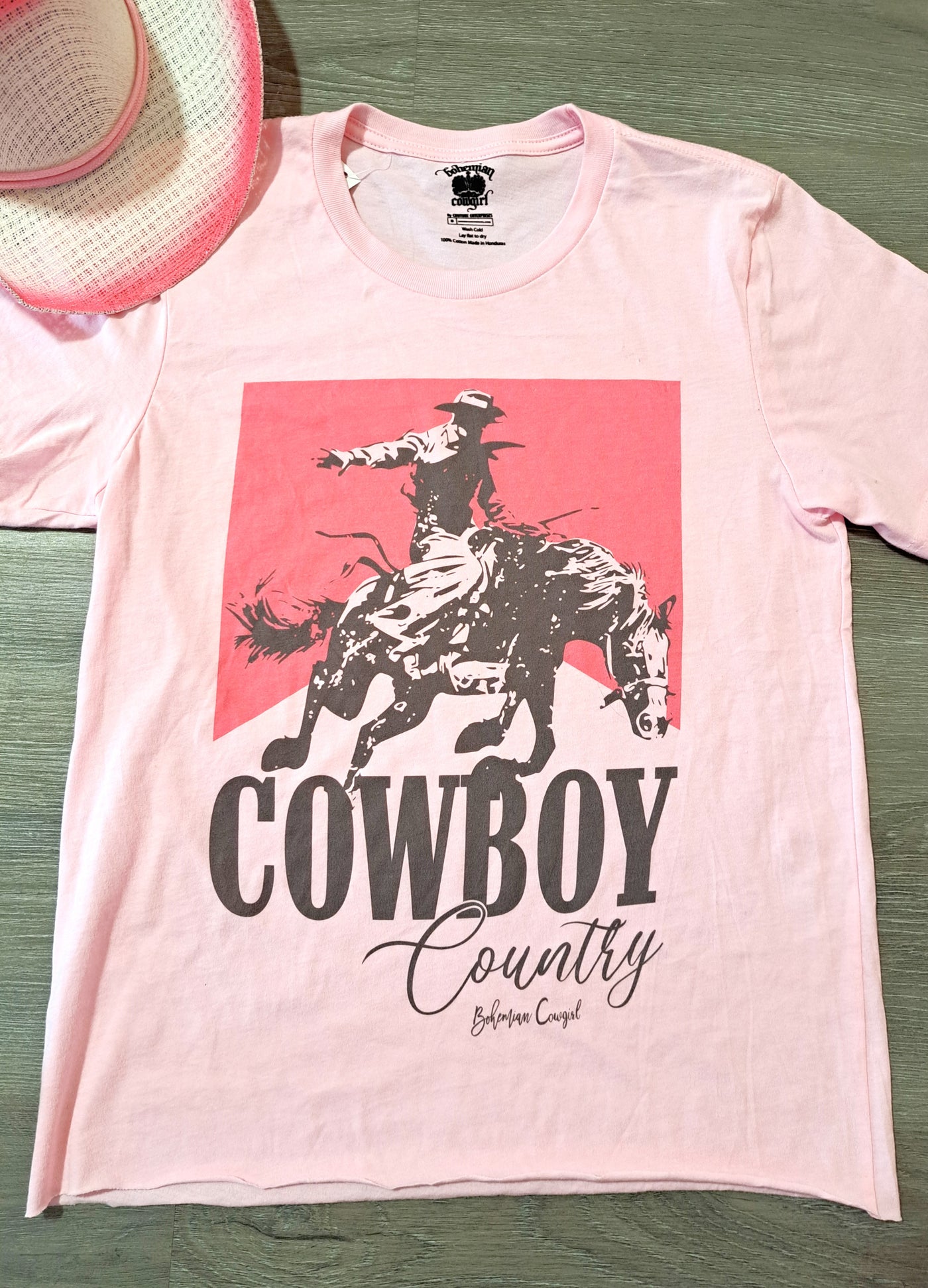 Cowboy Country Pink T-Shirt