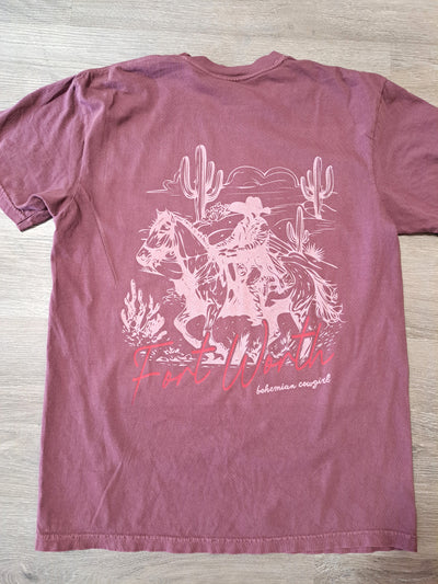 Fort Worth Boot Bouquet T-Shirt