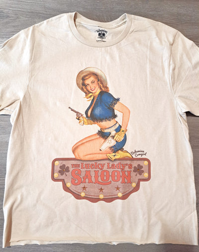 Lucky Lady Saloon T-Shirt