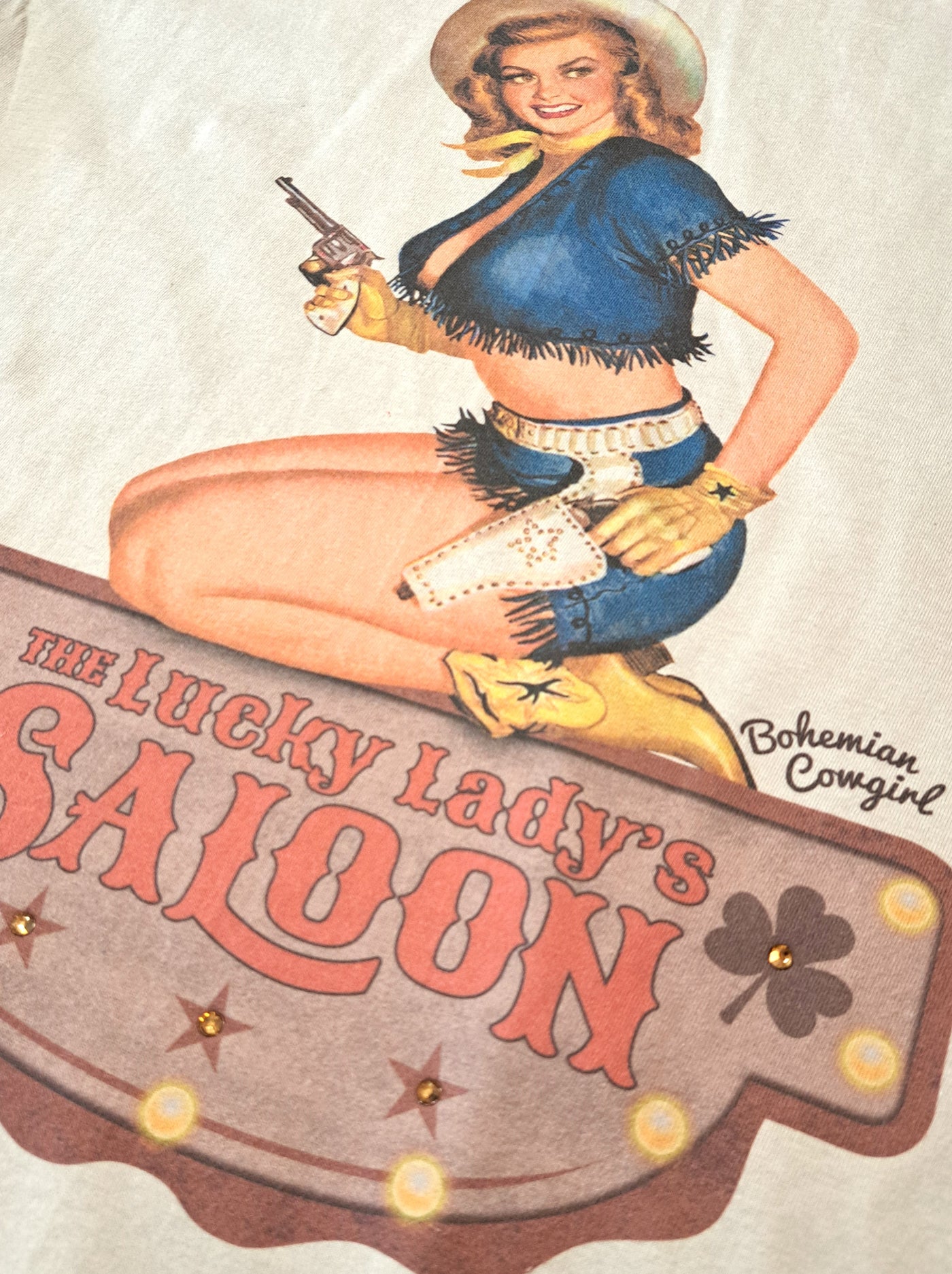 Lucky Lady Saloon T-Shirt