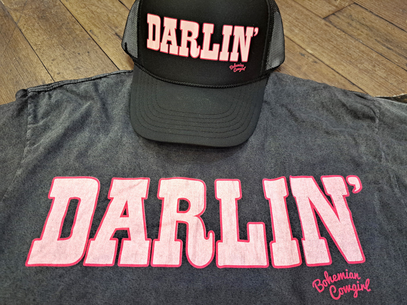 Black Wash Bold Darlin' T-Shirt