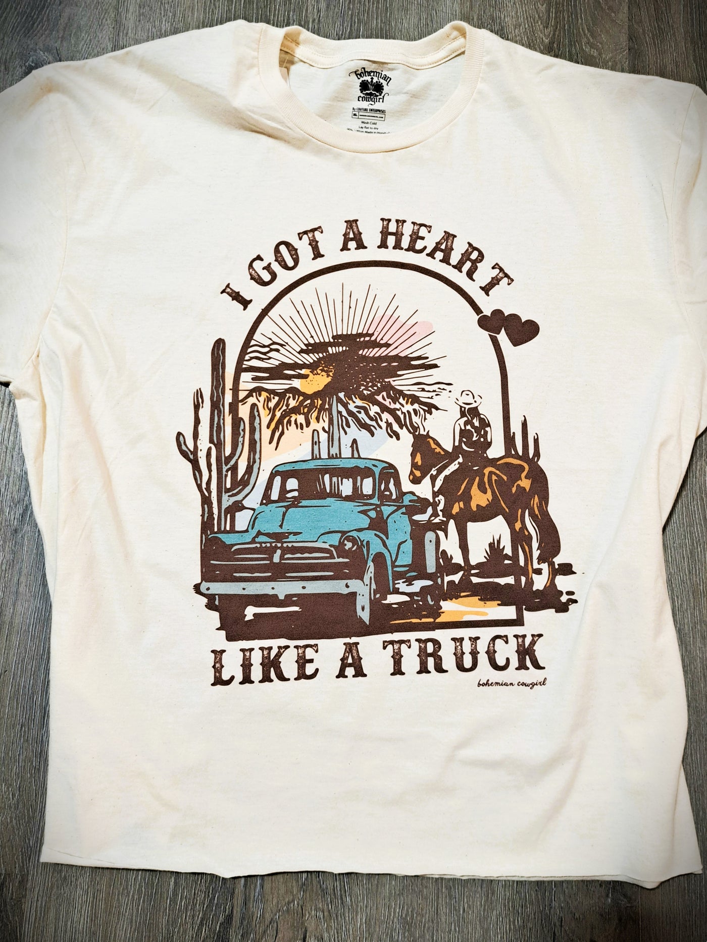 Heart Like A Truck T-Shirt