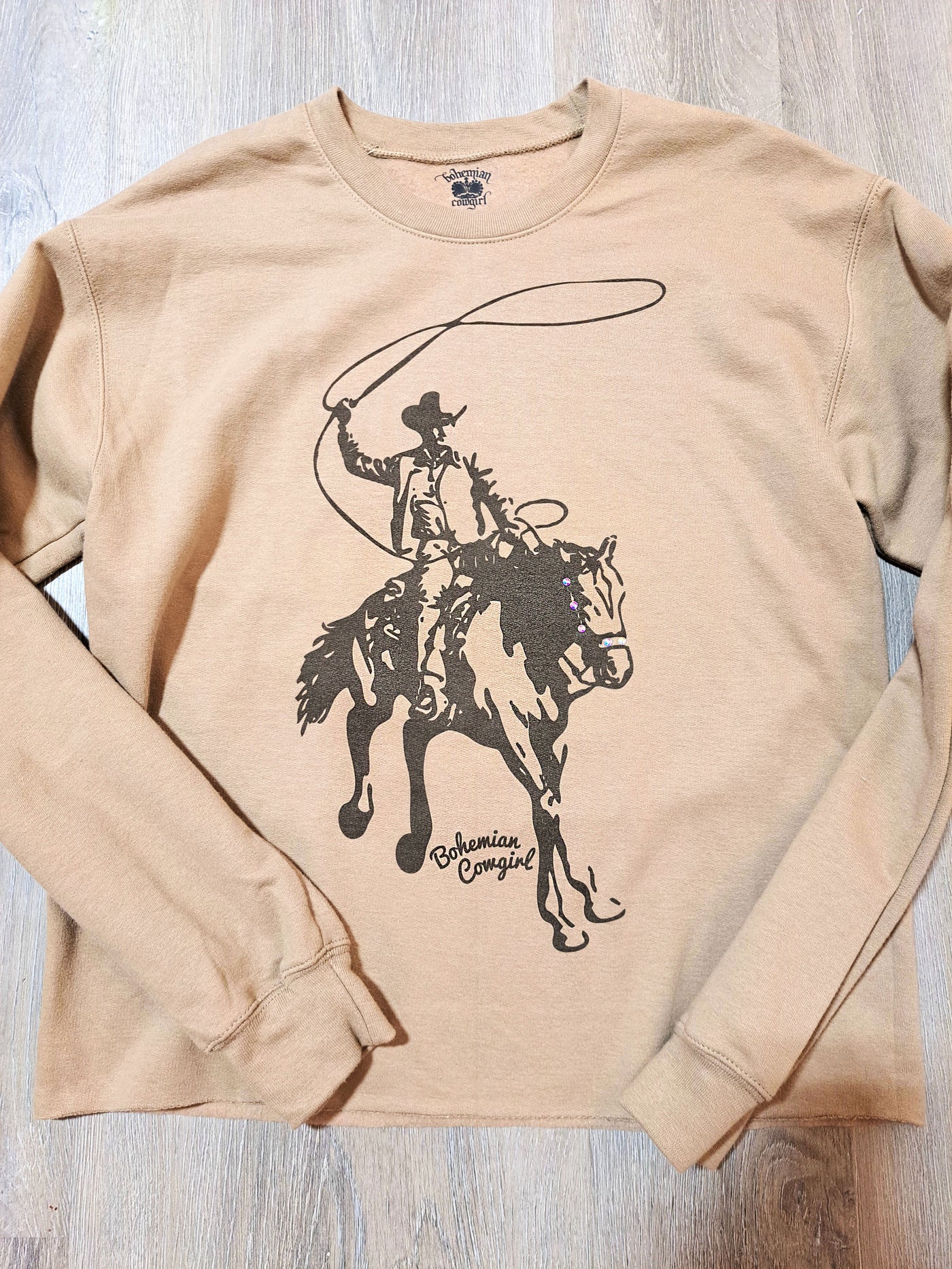 Ropin' Cowboy Silhouette Sweatshirt