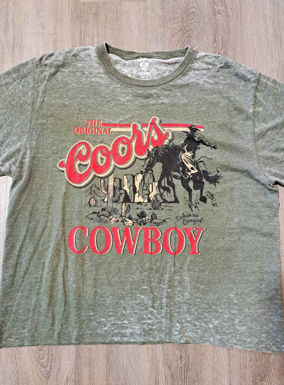 Original Coors Cowboy Desert Rodeo T-Shirt