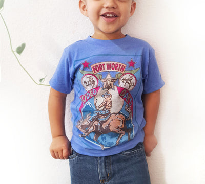 Fort Worth Rodeo Kids T-Shirt