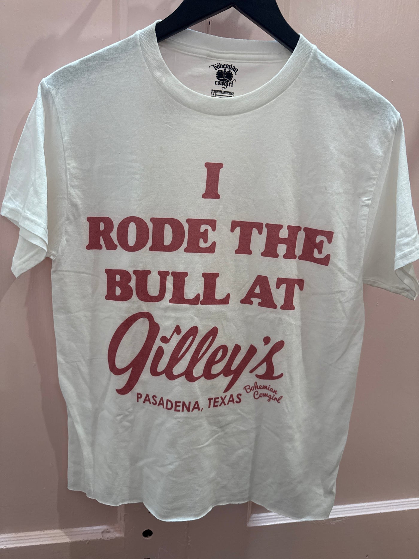 I RODE THE BULL AT GILLEY’S