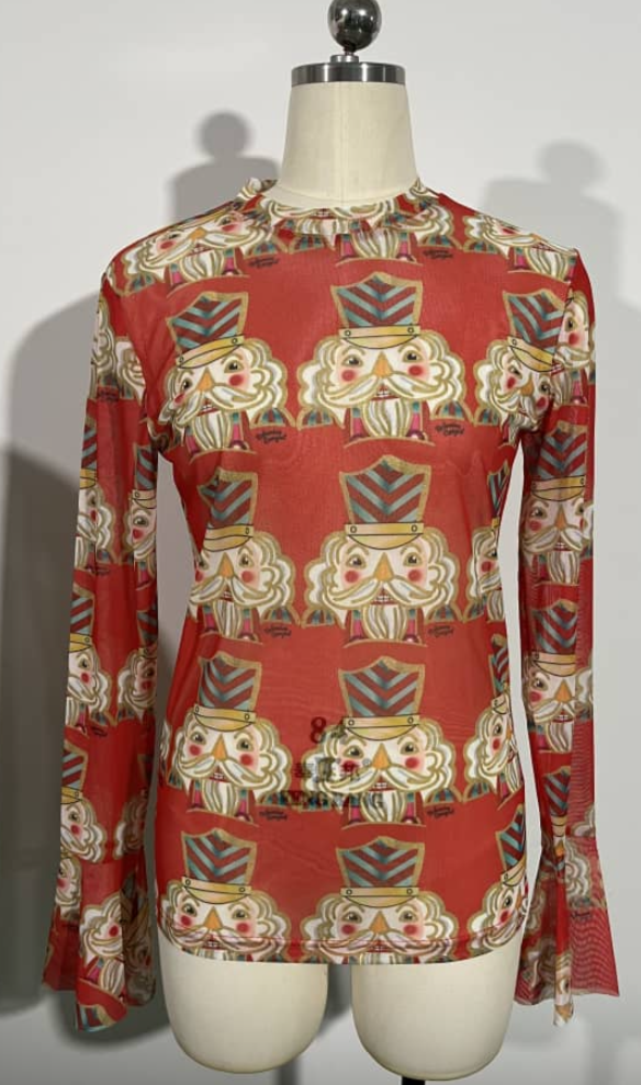NUTCRACKER BOB MESH TOP