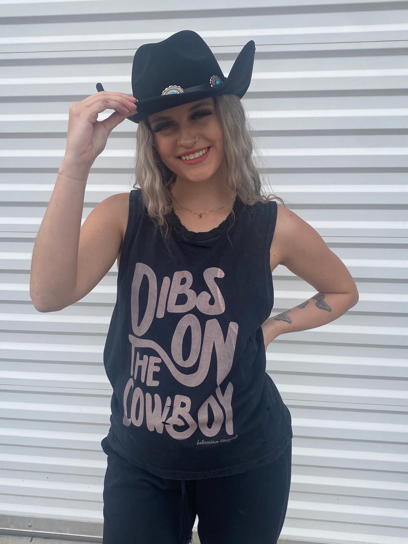 Dibs On The Cowboy Tank - Wholesale