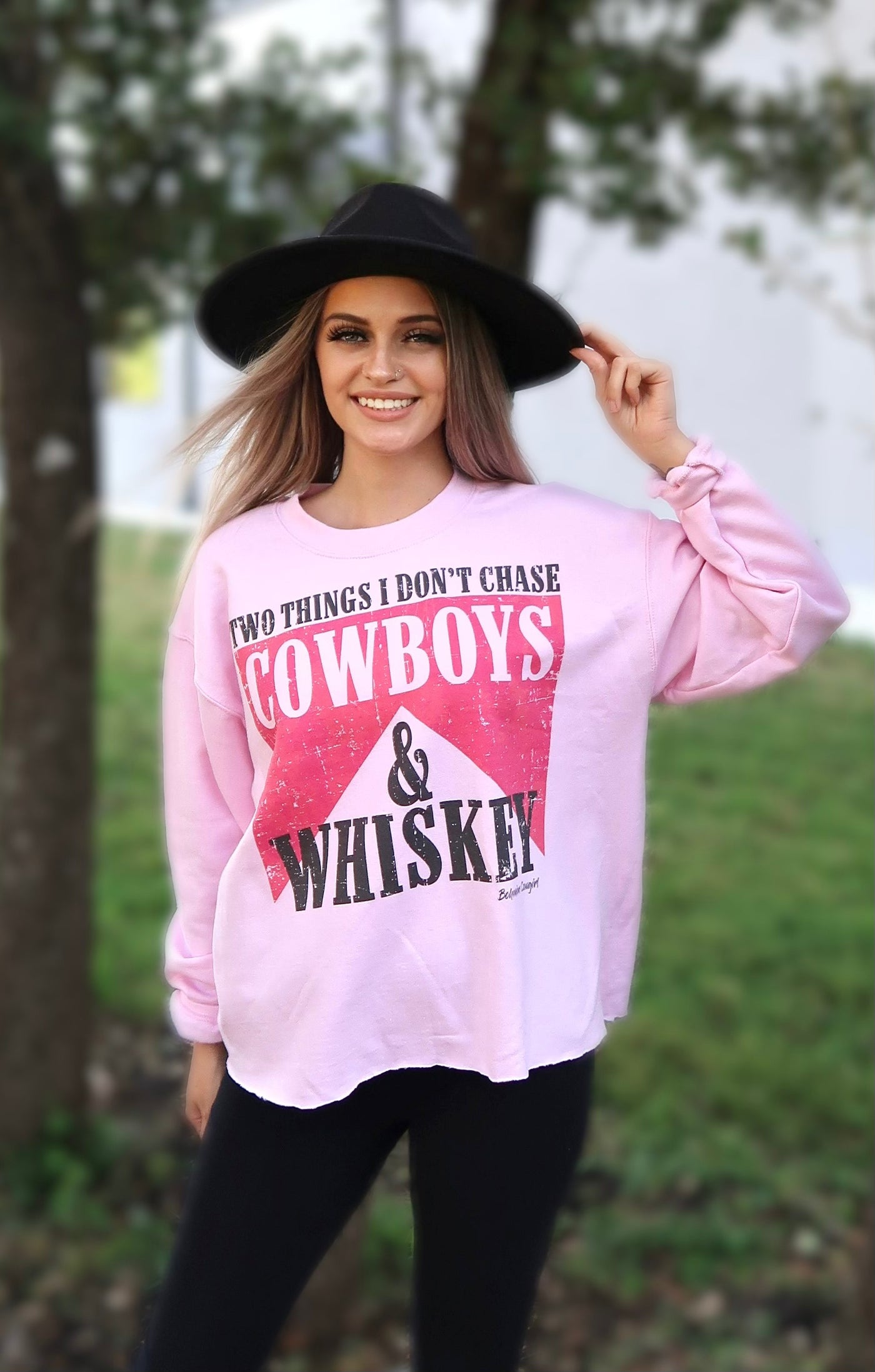 Cowboys & Whiskey Sweatshirt