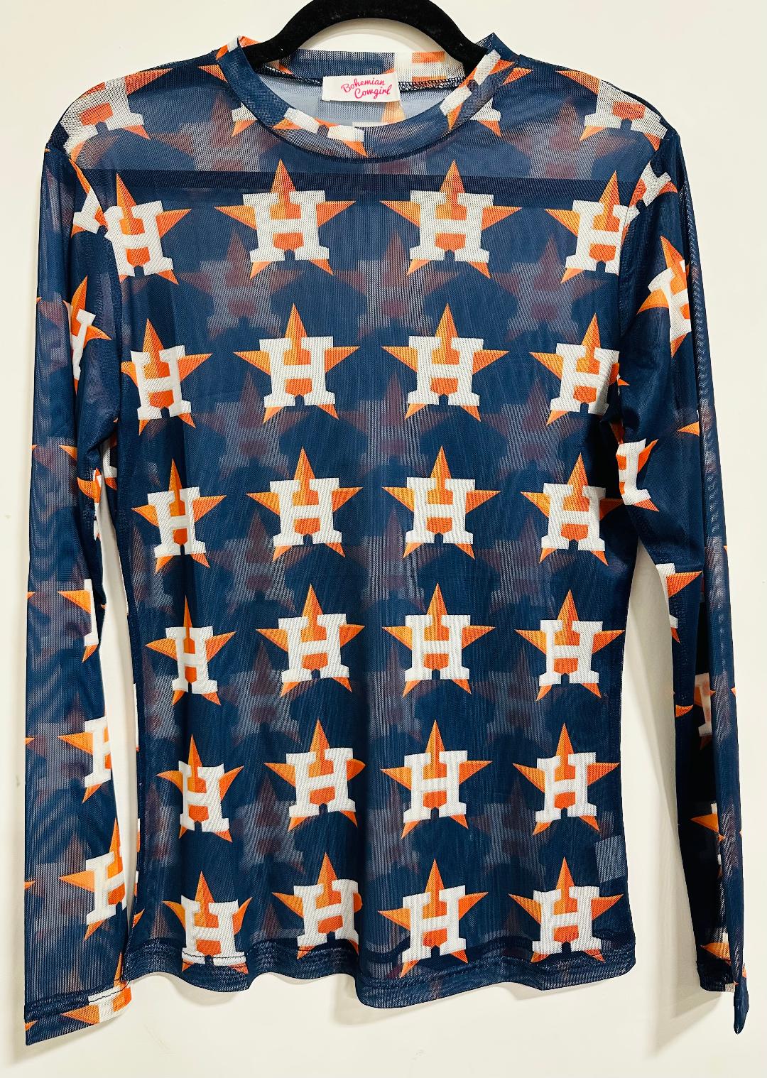 HOUSTON ASTROS MESH TOP