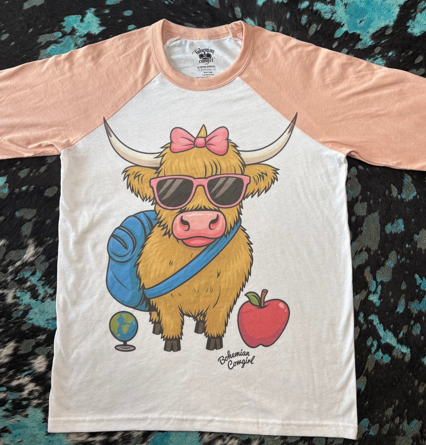 BACK TO SCHOOL HIGHLAND COW