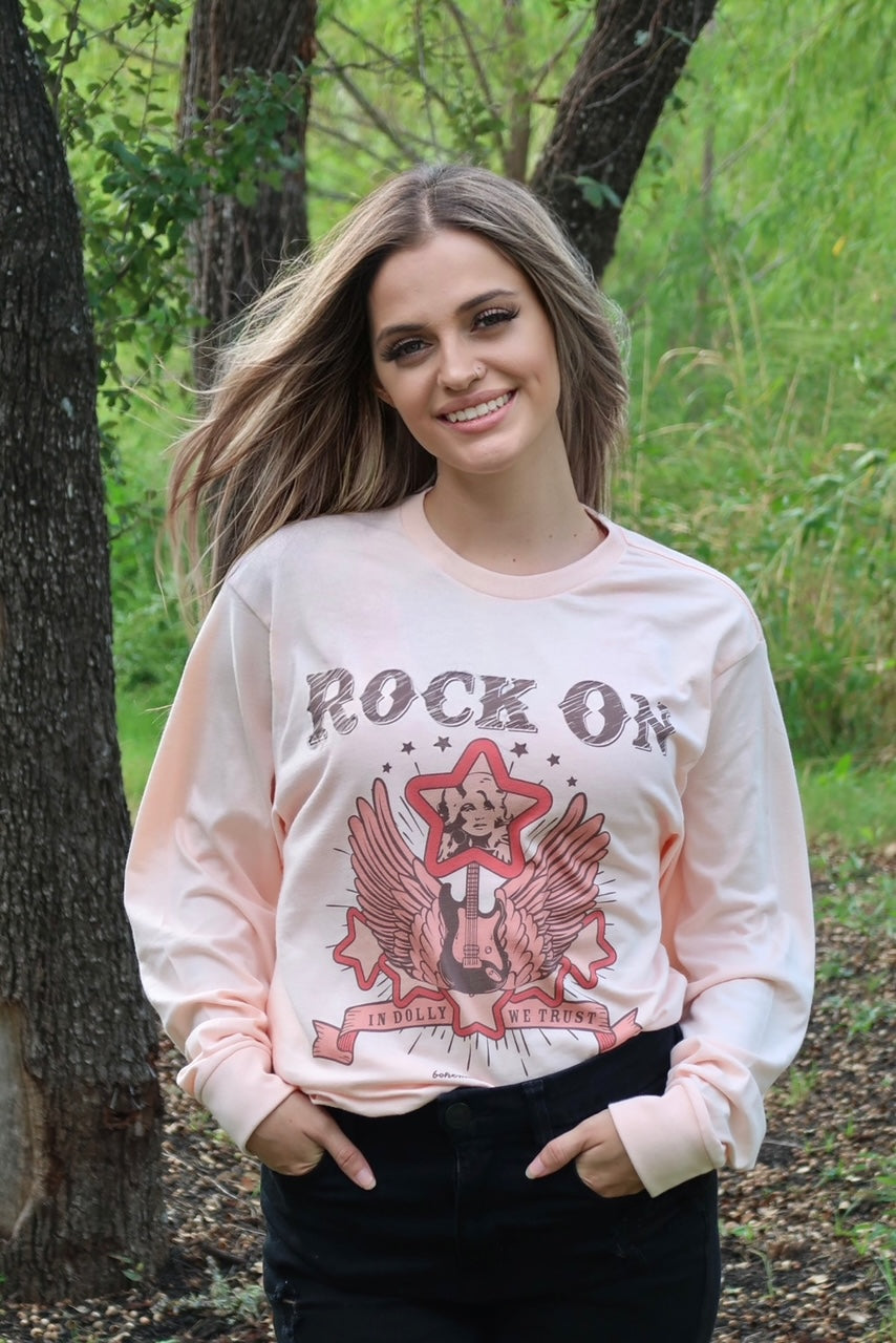 Rock on Dolly Tee