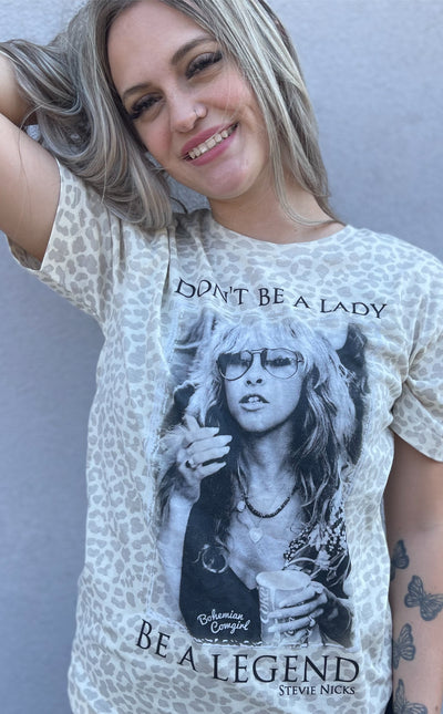 Don't Be a Lady Stevie Nicks T-Shirt