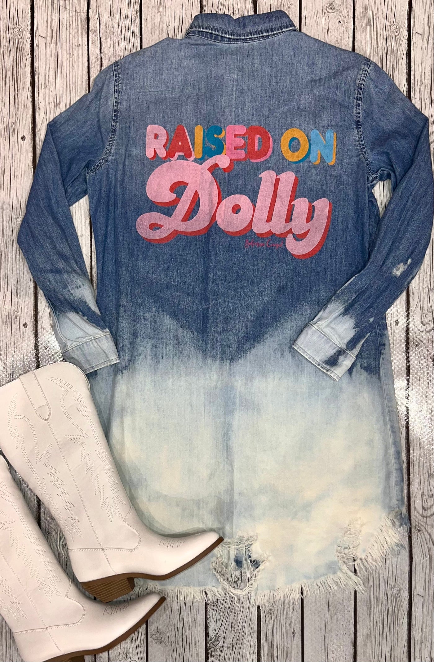 Raised on Dolly - Denim Dress