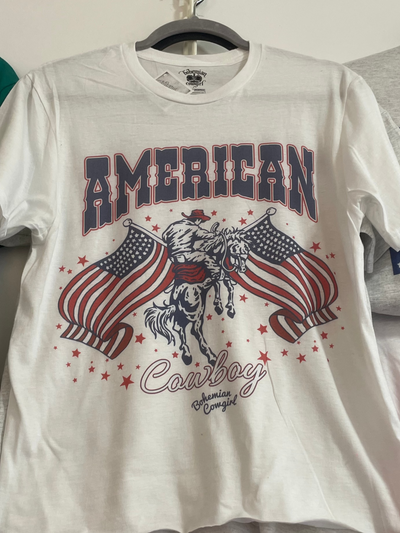 AMERICAN COWBOY T SHIRT
