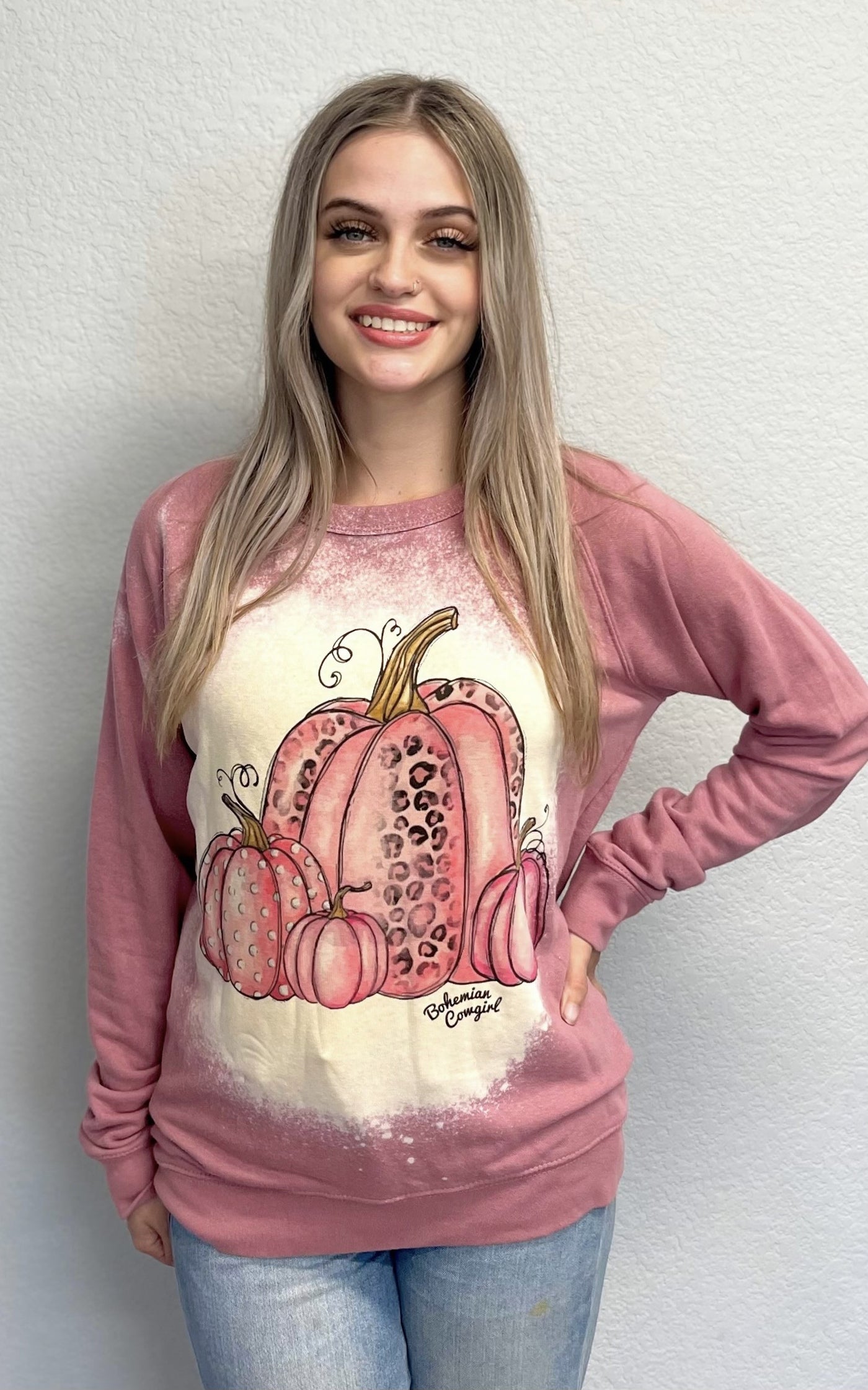 Pink Pumpkins Sweatshirt