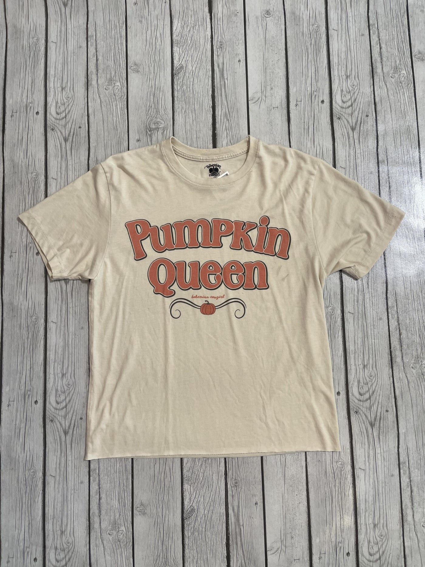 Pumpkin Queen Cropped Tee