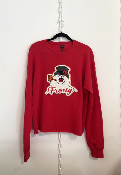 Frosty Cropped Sweatshirt